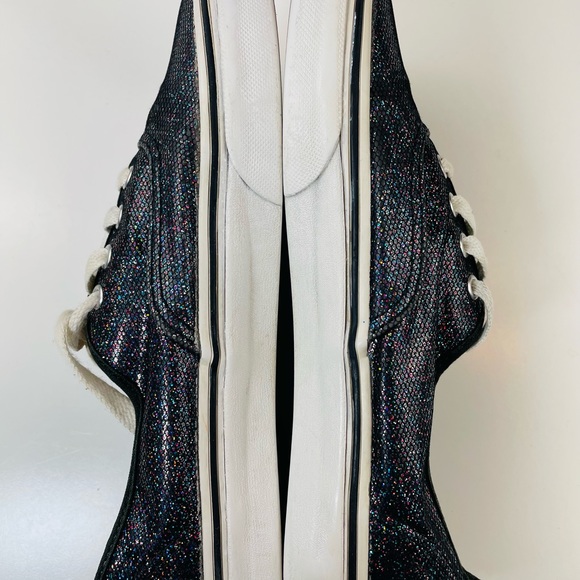 Vans Off The Wall Holographic Glitter Shimmer Sparkly Big Kids Shoe Size 3.5. - Picture 5 of 11